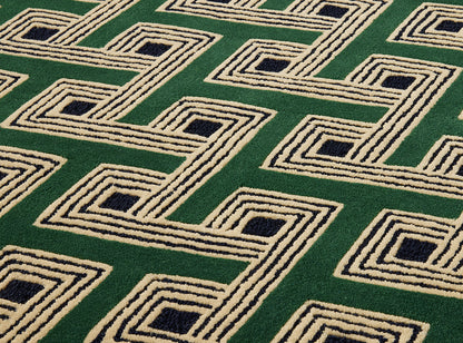 Dao Tuft Rug by Pierre Frey shown in a room setting (view 1)
