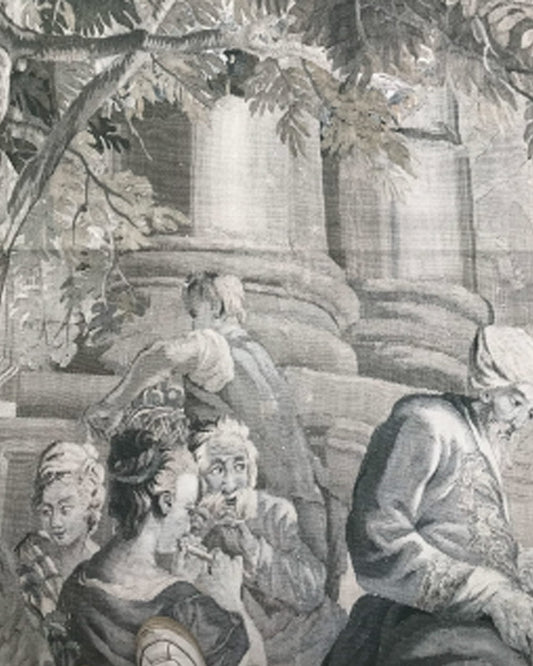 Daphnis and Chloe Mural by Watts 1874 in Liquid Mercury - Non-Woven Paper