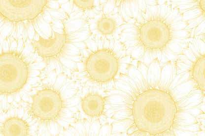 Darcy Yellow mural by Hovia