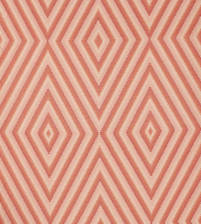 Dazzle Fabric by Sanderson Conch/Madder
