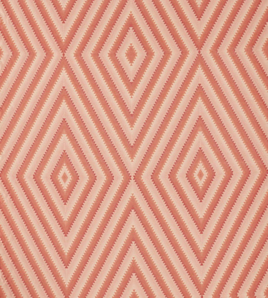 Dazzle Fabric by Sanderson Conch/Madder