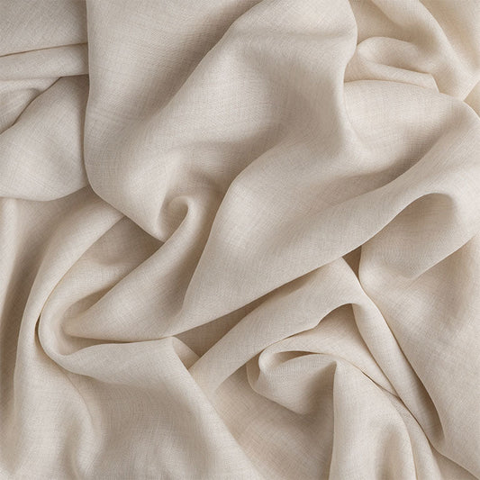Arabesque Fabric by de Le Cuona in Powder