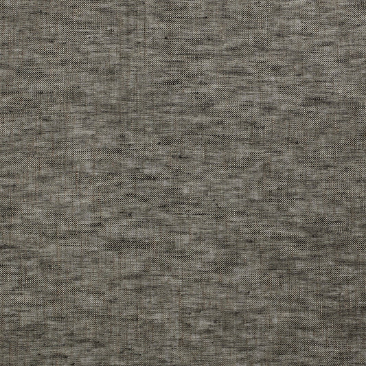 Burnished Linen Fabric by de Le Cuona in Shadow
