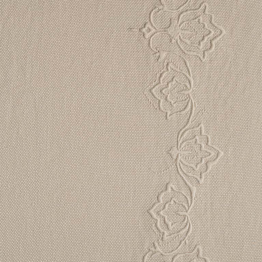 Waterlily Fabric by de Le Cuona in Sandstone