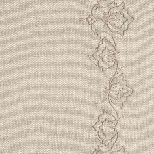 Waterlily Fabric by de Le Cuona in Feather