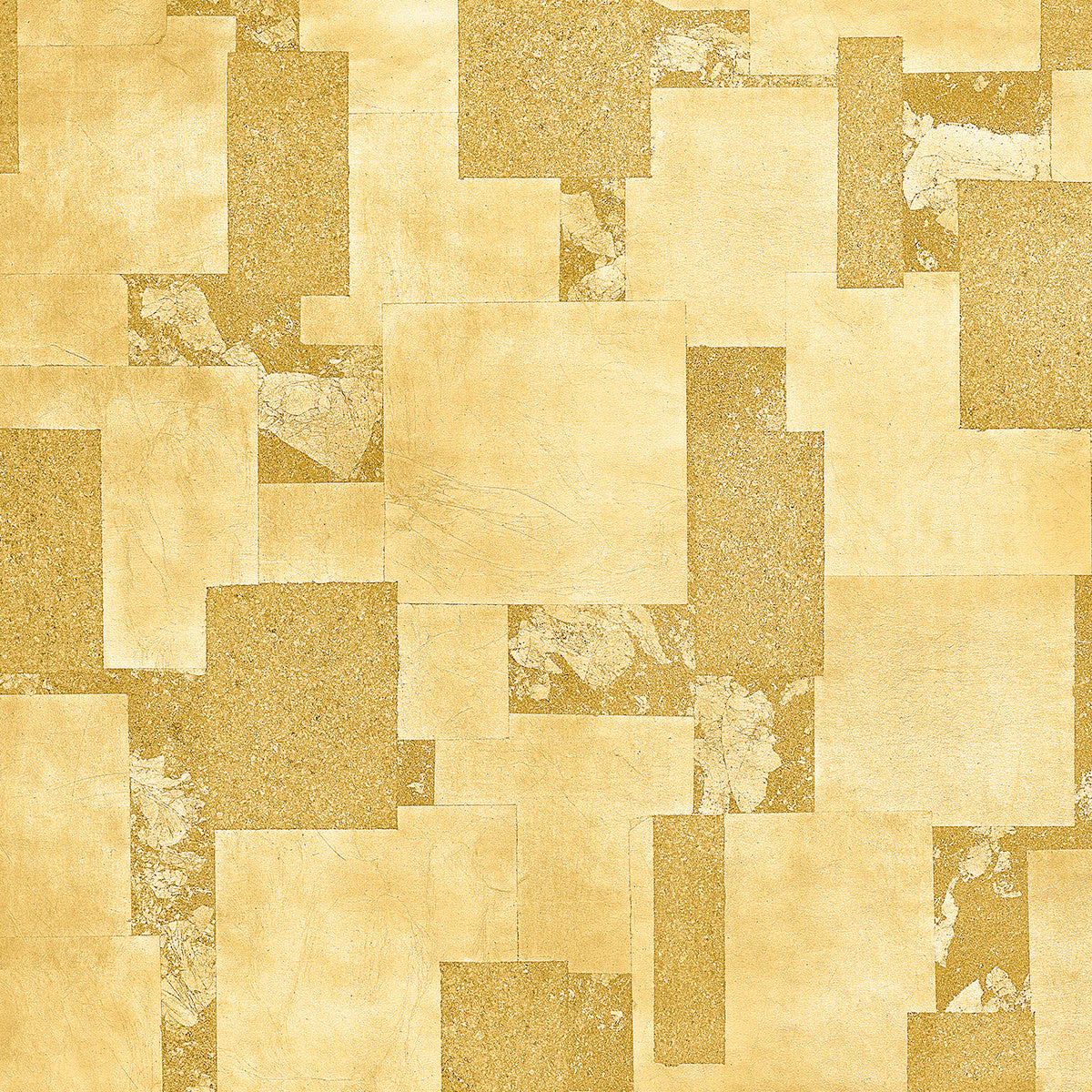 Deco Leaf Wallpaper by Phillip Jeffries in Sunburst (PJ GV103)
