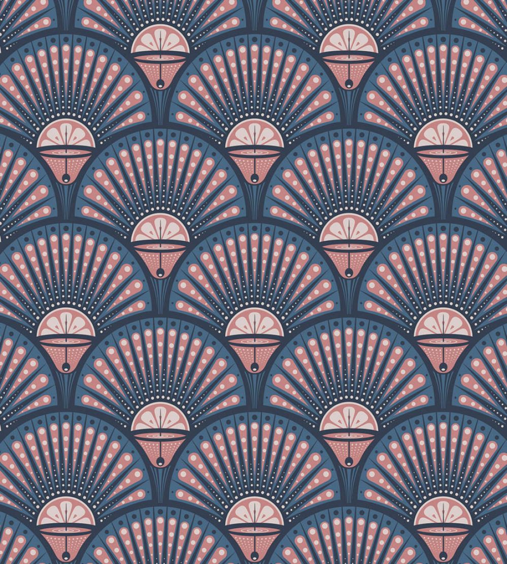 Deco Martini Wallpaper by Divine Savages Blush