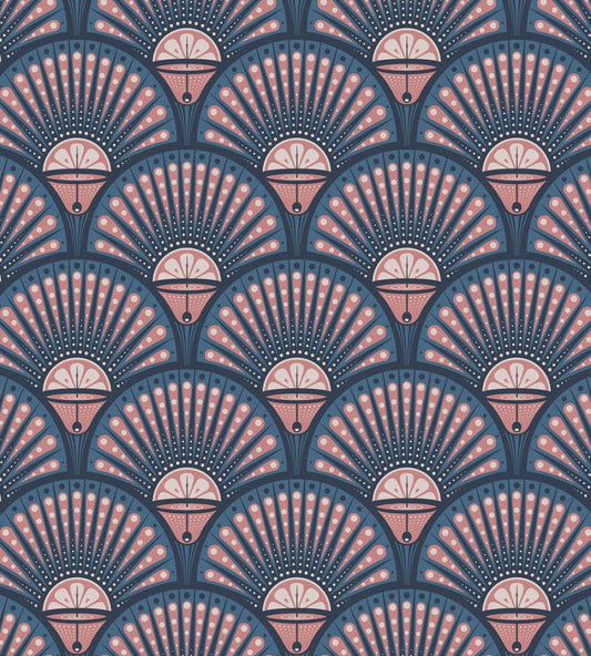 Deco Martini Wallpaper by Divine Savages Blush