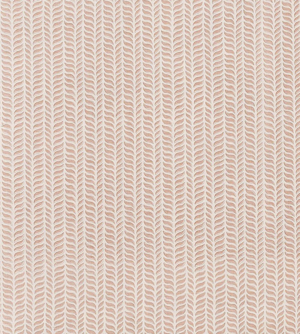 Delphine Fabric by Vanderhurd Blush/Natural