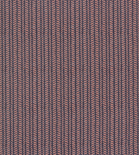 Delphine Wallpaper by Vanderhurd Coral Oscuro