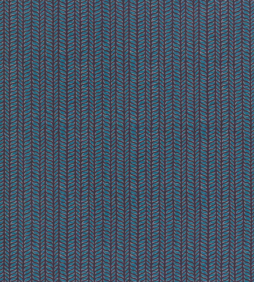 Delphine Wallpaper by Vanderhurd Lagoon Oscuro