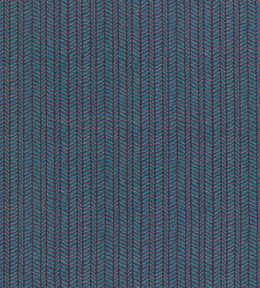 Delphine Wallpaper by Vanderhurd Lagoon Oscuro