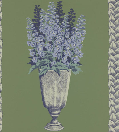 Delphinium Wallpaper by Langelid Von Bromssen Arbour Green