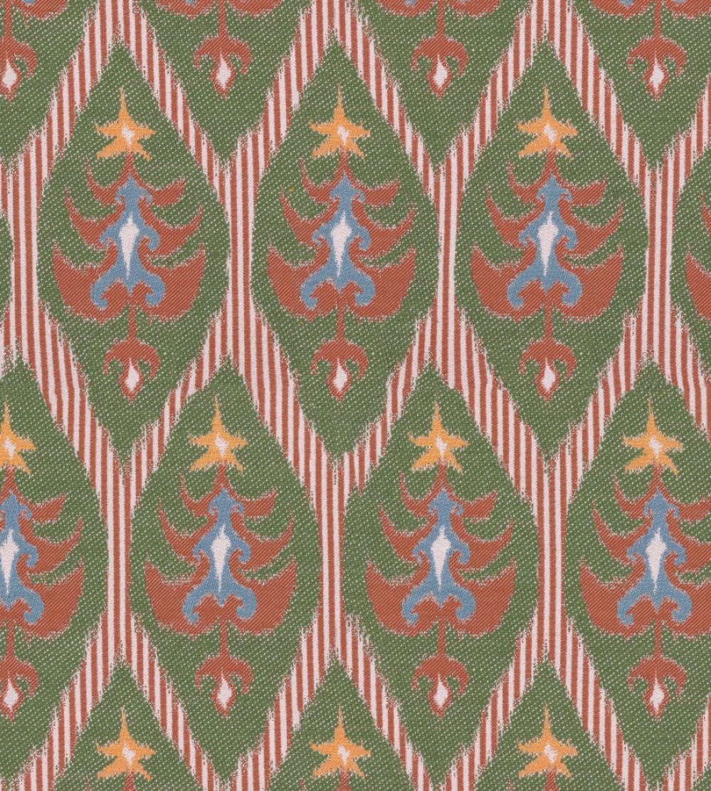 Der Tannenbaum Fabric by MINDTHEGAP Green/Red/Blue/Yellow