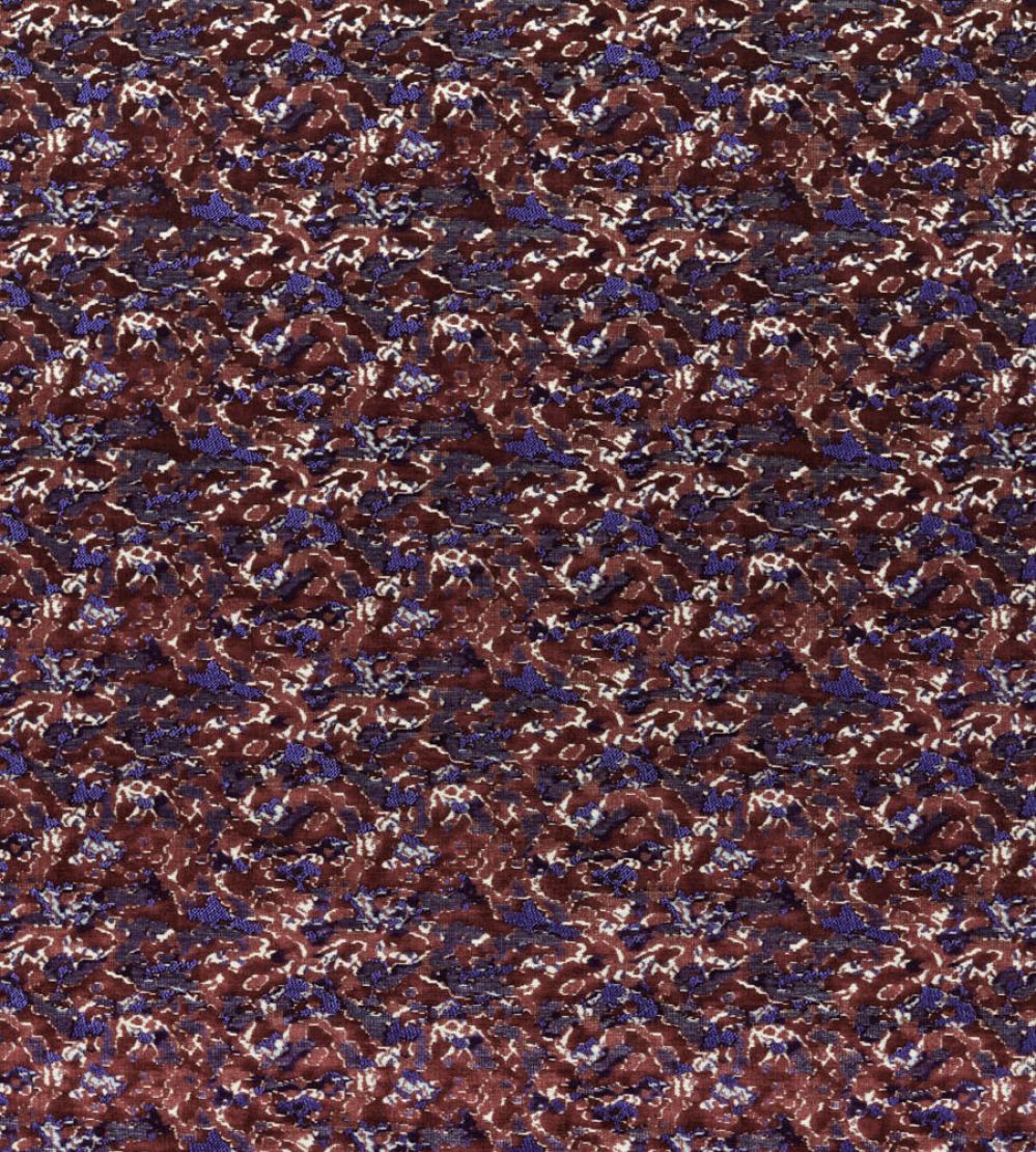 Derain Fabric by Harlequin Burgundy/Amethyst