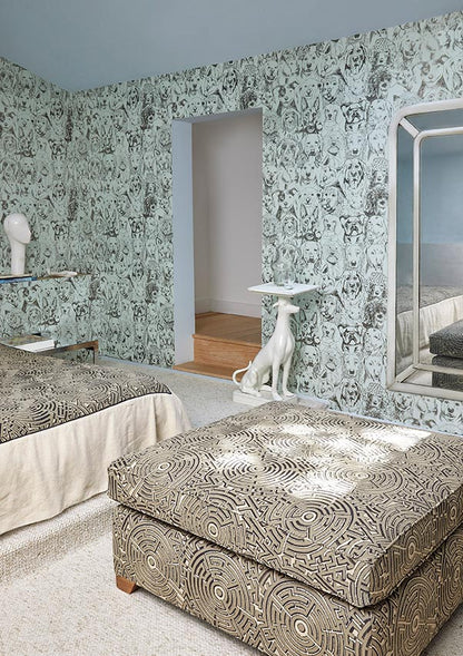 Designer Dogs Fabric by Pierre Frey shown in a room setting (view 1)