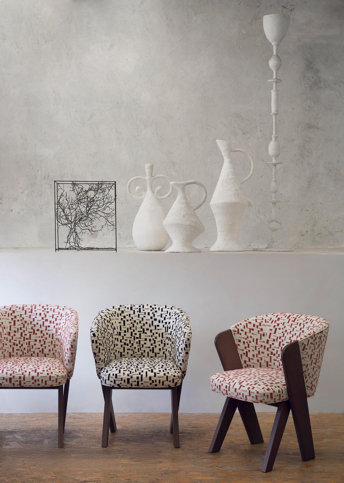 Dima Fabric by Pierre Frey shown in a room setting (view 1)