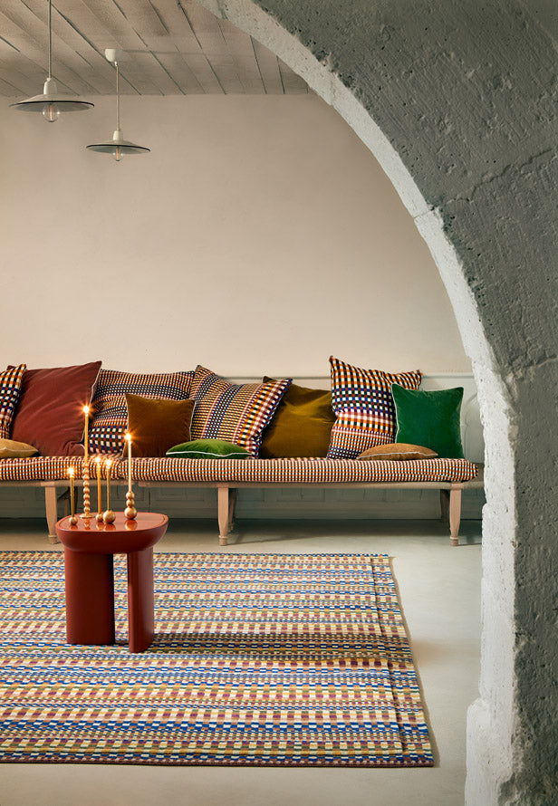 Din Rug by Pierre Frey shown in a room setting (view 1)