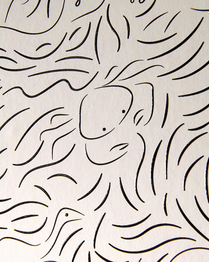 Diorama Wallpaper by Pierre Frey shown in a room setting (view 1)