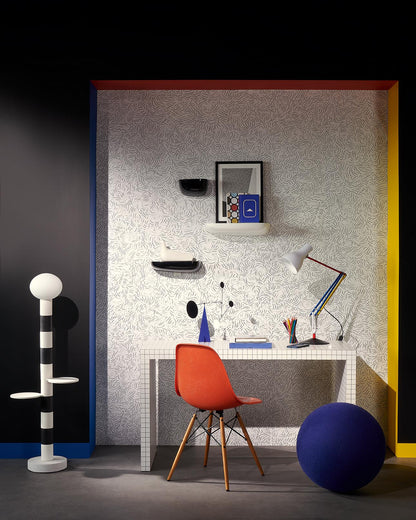 Diorama Wallpaper by Pierre Frey shown in a room setting (view 2)