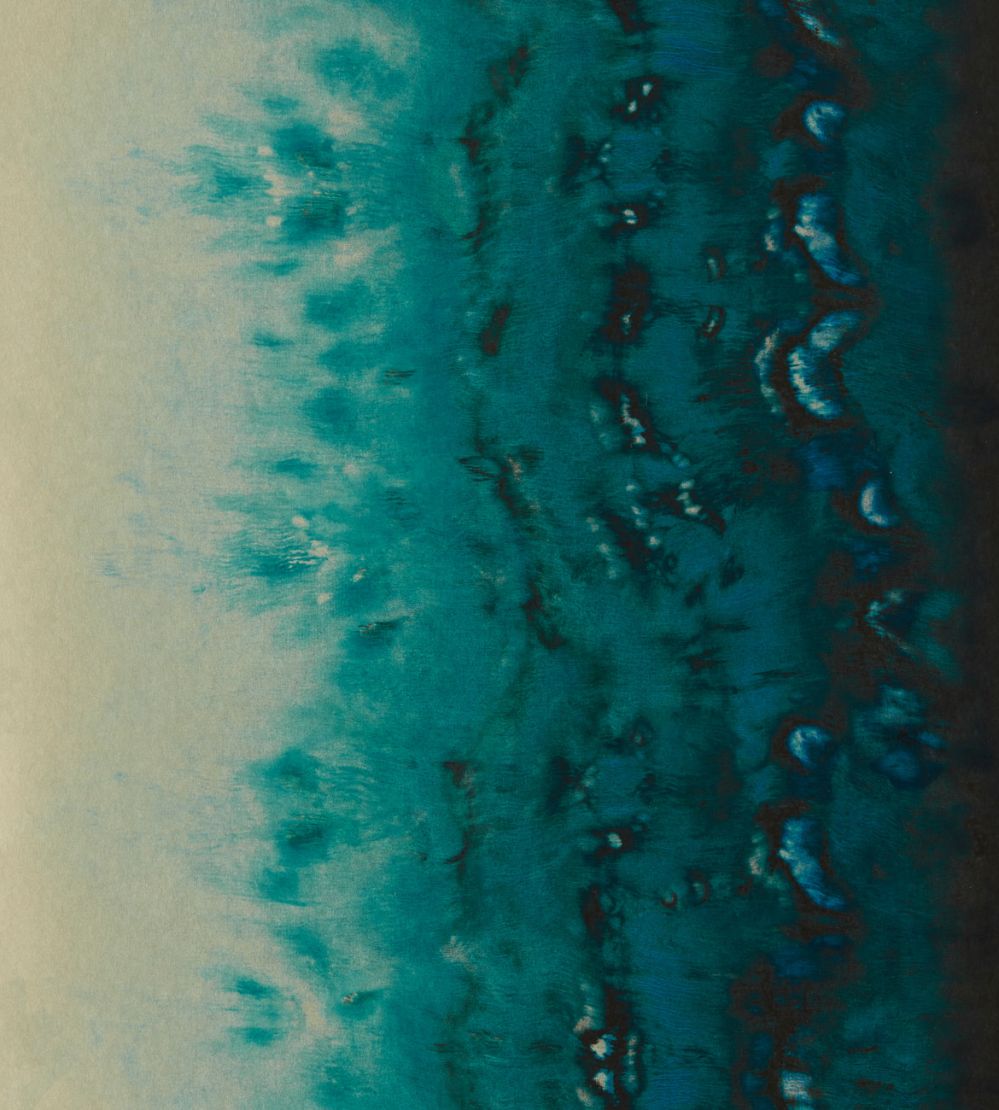 Disperse Wallpaper by Clarke & Clarke Teal