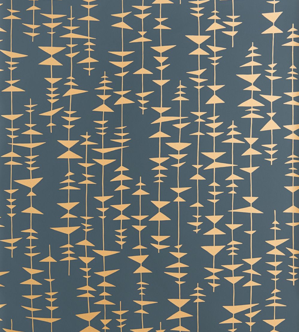 Ditto Metallic Wallpaper by MissPrint Glimmer