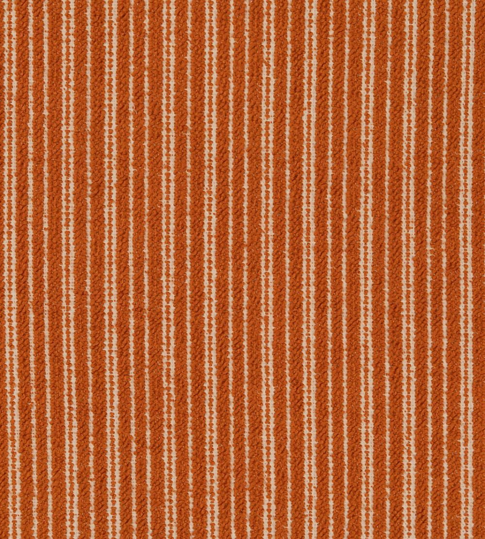 Divide Fabric by Christopher Farr Cloth Orange