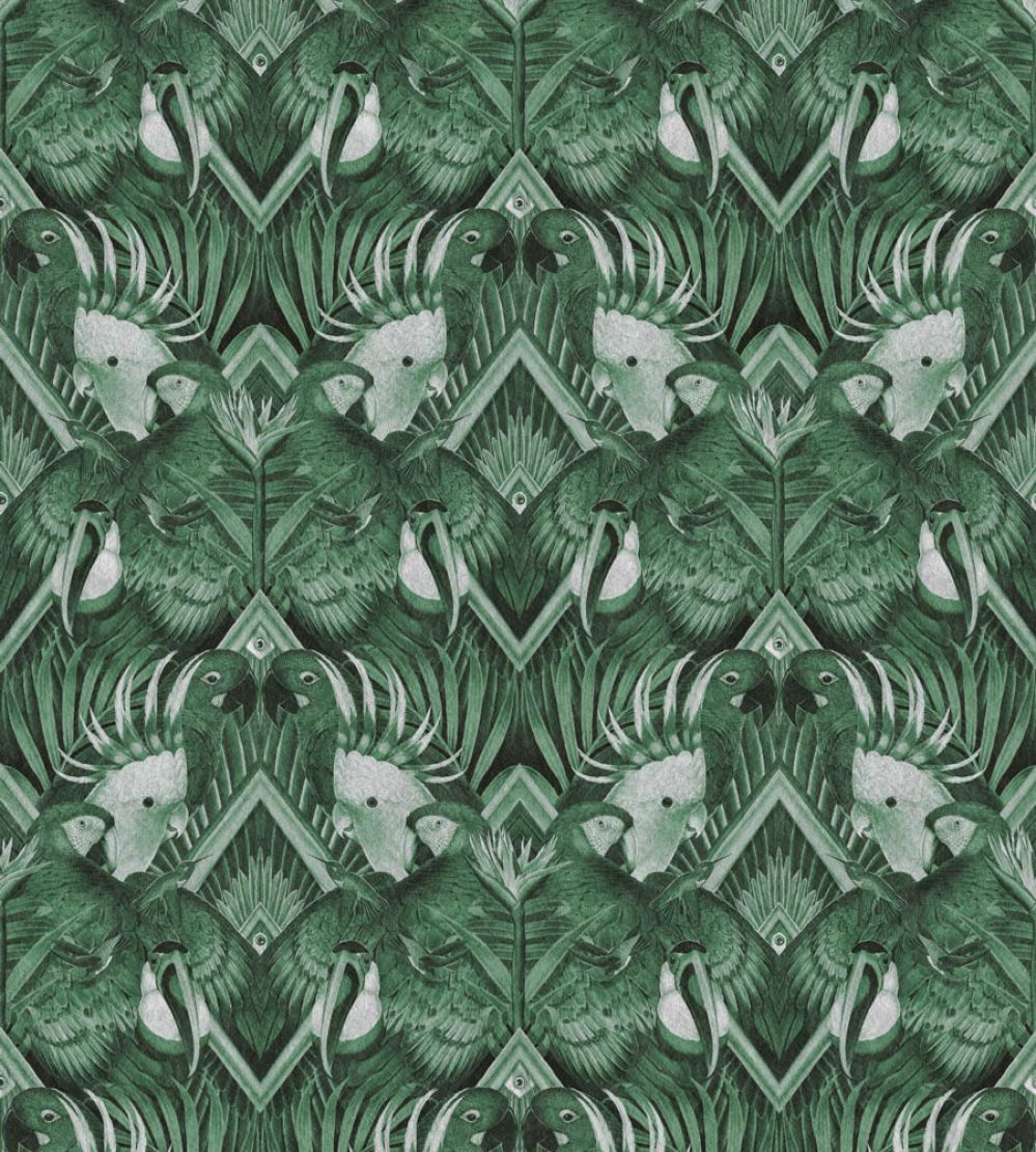 Divine Plumage Wallpaper by Divine Savages Emerald
