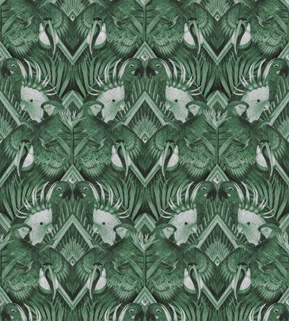 Divine Plumage Wallpaper by Divine Savages Emerald