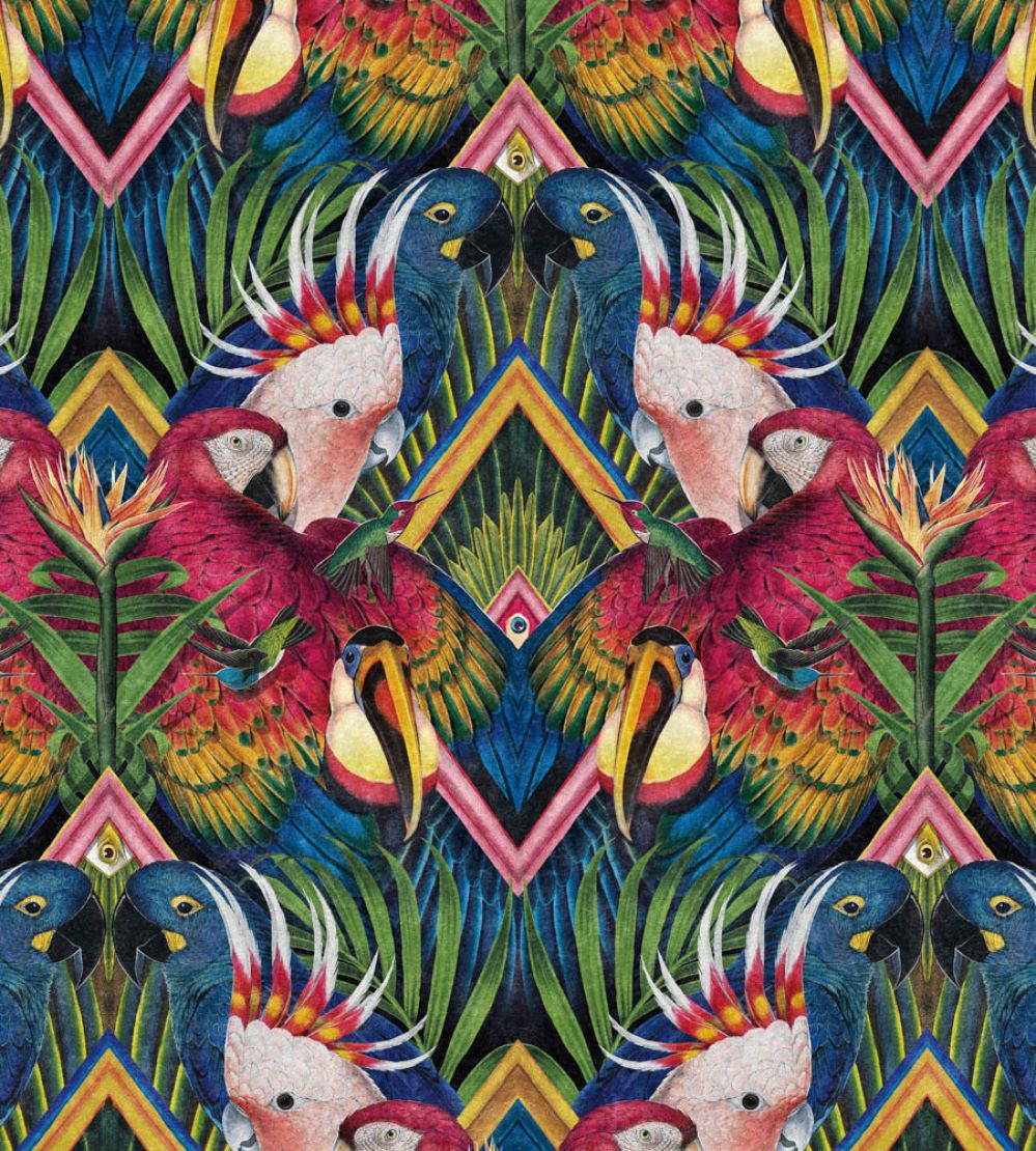 Divine Plumage Wallpaper by Divine Savages Fiesta