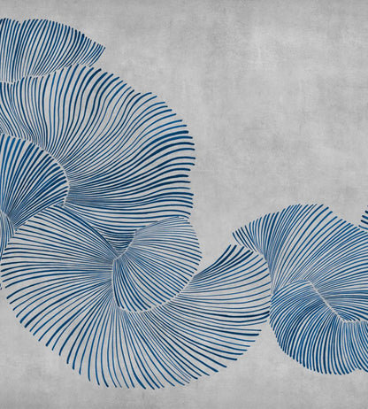 Diving Moment Mural by Coordonne Blue