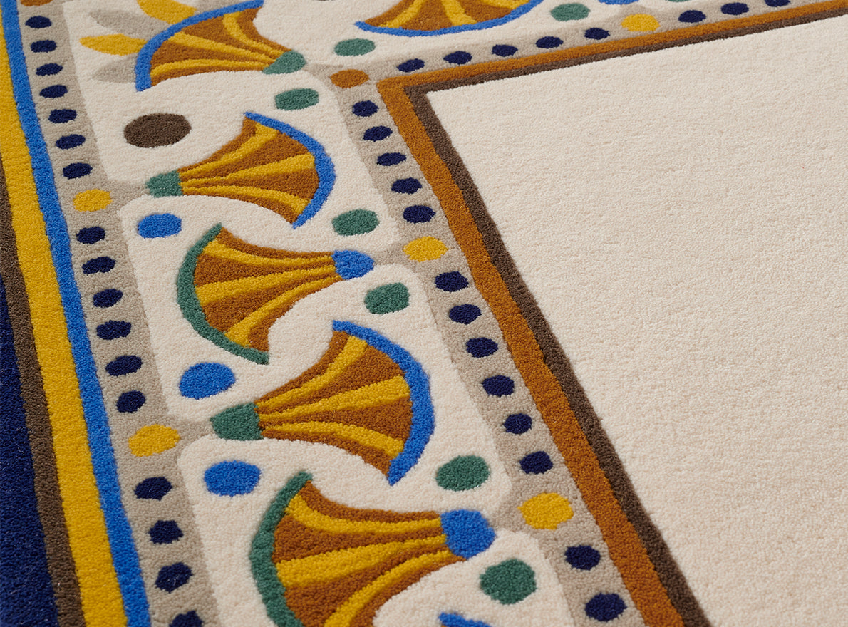 Djedefre Rug by Pierre Frey shown in a room setting (view 1)