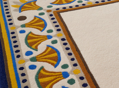 Djedefre Rug by Pierre Frey shown in a room setting (view 1)
