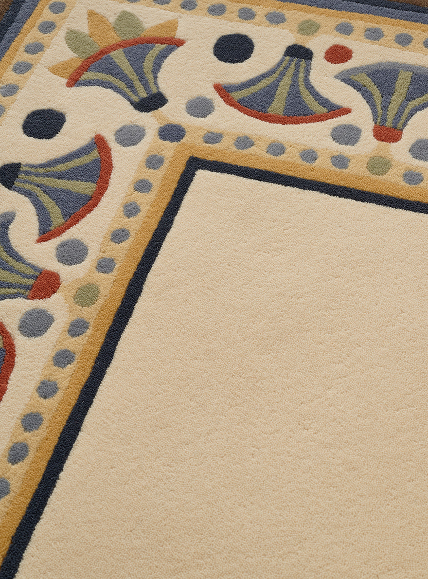 Djedefre Rug by Pierre Frey shown in a room setting (view 2)