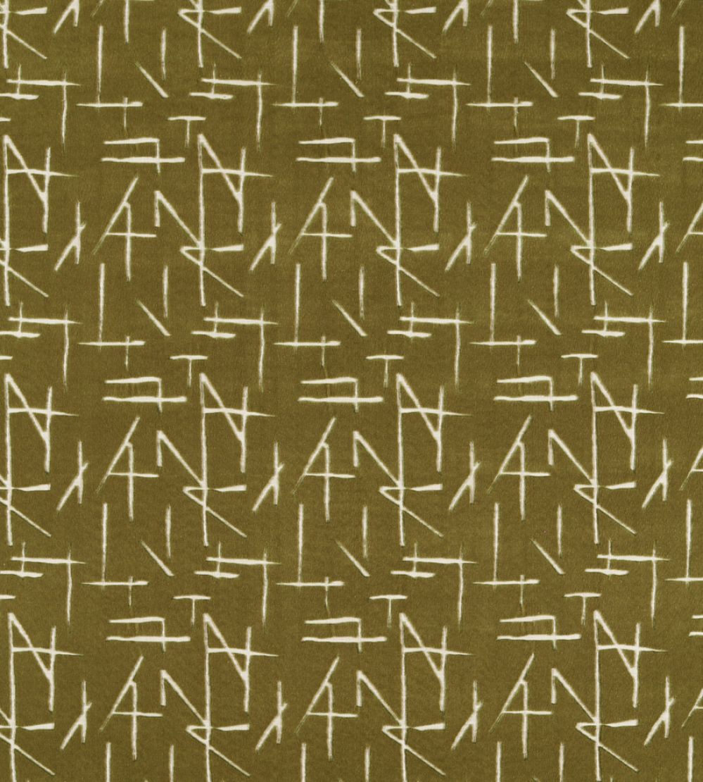 Dolmens Velvet Fabric by Harlequin Moss