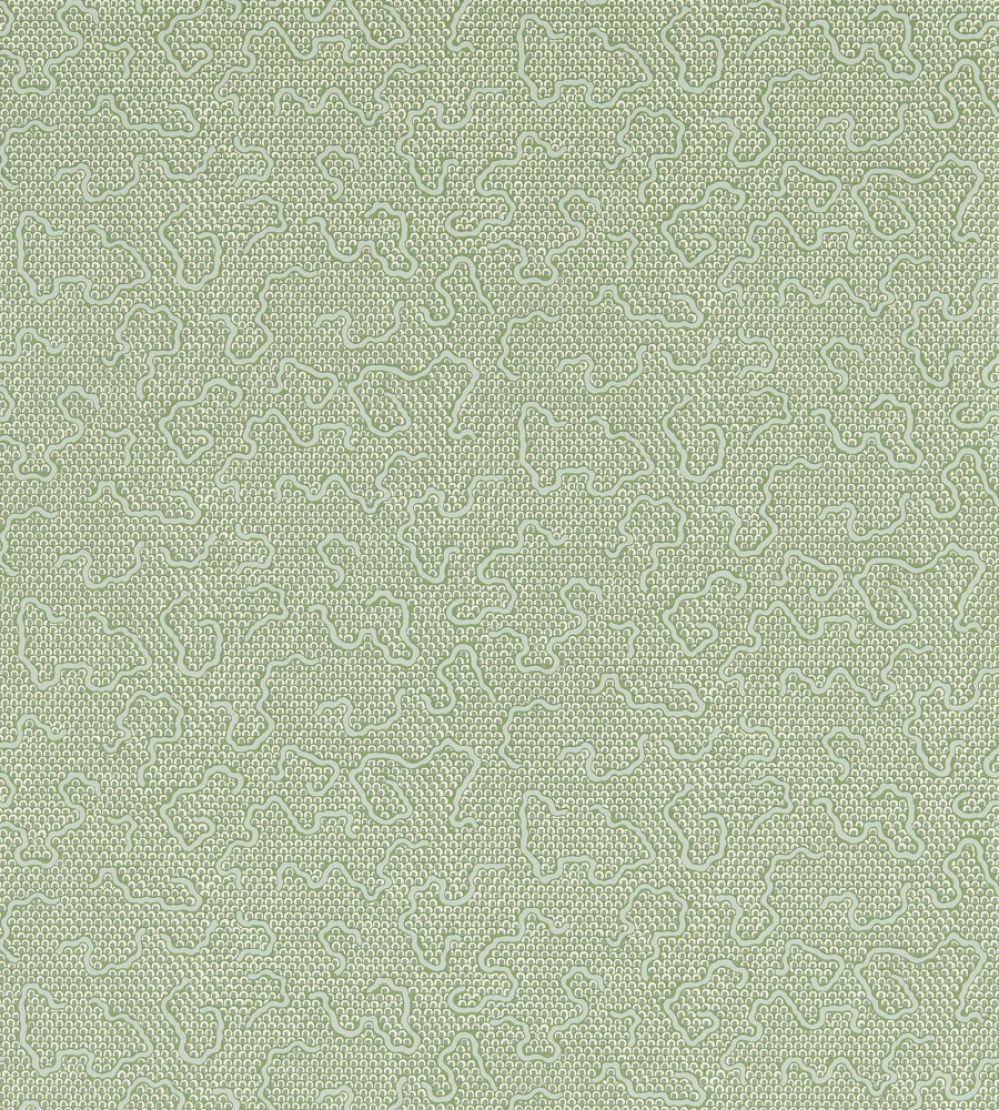 Domino Paper Wallpaper by Zoffany Eau De Nil