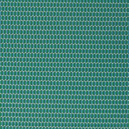 Domino Trellis Huntsmans Green fabric by Zoffany