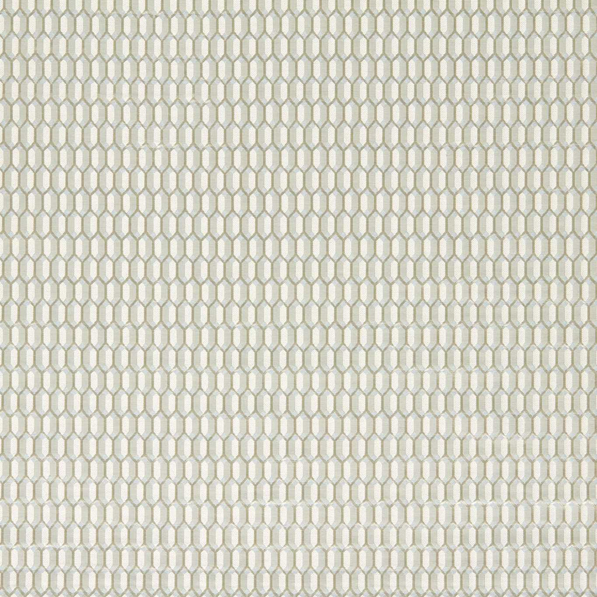 Domino Trellis Quartz Grey fabric by Zoffany