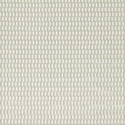Domino Trellis Quartz Grey fabric by Zoffany