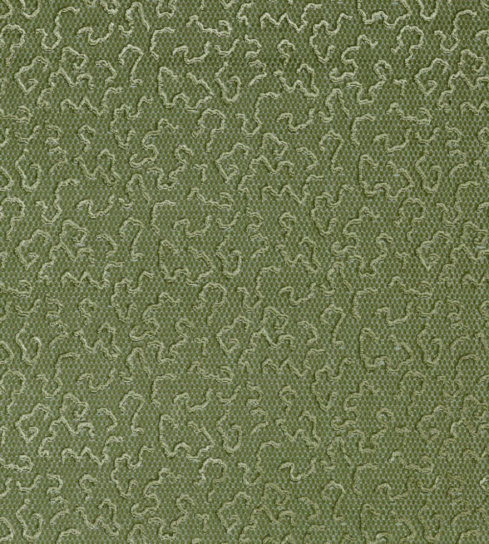 Domino Velvet Fabric by Zoffany Deep Fern