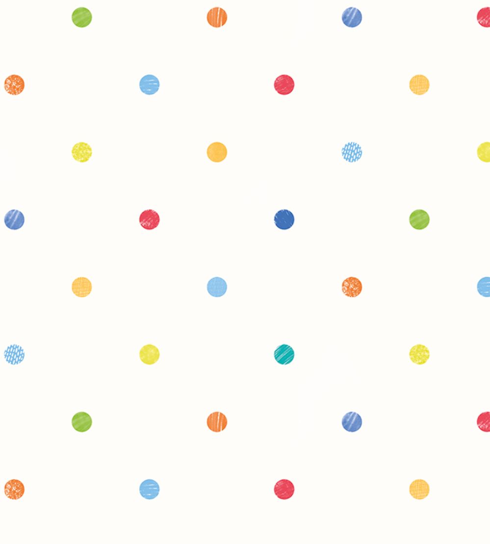 Doodle Spot Wallpaper by Ohpopsi Royal Bright