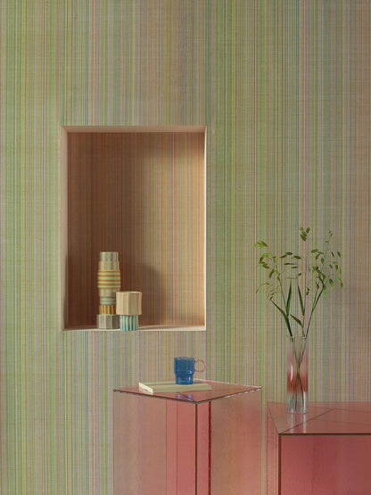 Dordogne Wallpaper by Pierre Frey shown in a room setting (view 1)