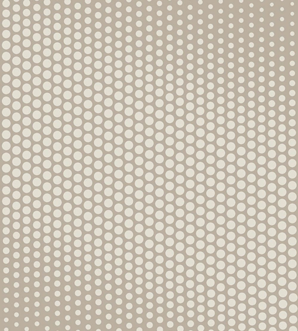Dot Wallpaper by Farrow & Ball Roasted Macadamia / Au Lait