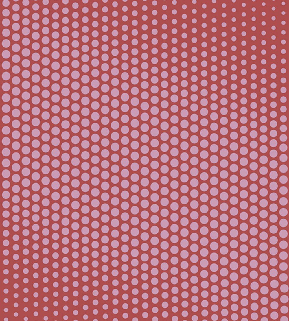 Dot Wallpaper by Farrow & Ball Romesco / Shallot