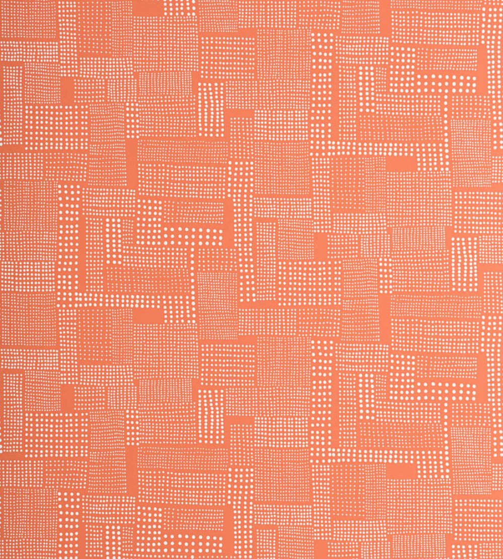 Dots Wallpaper by MissPrint Tropical Peach