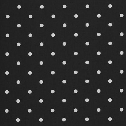 Dotty Charcoal fabric by Clarke & Clarke