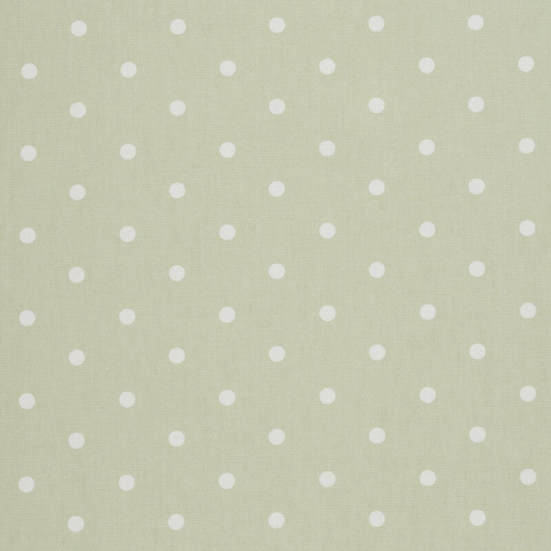 Dotty Sage fabric by Clarke & Clarke