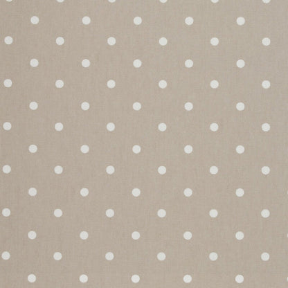 Dotty Taupe fabric by Clarke & Clarke