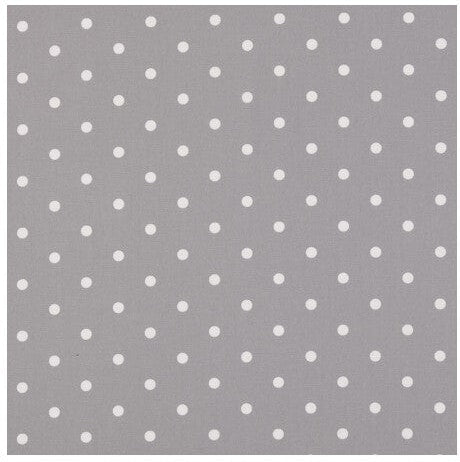 Dotty Smoke fabric by Clarke & Clarke