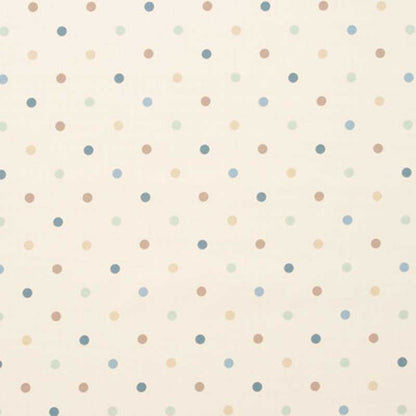 Dotty Duckegg fabric by Clarke & Clarke